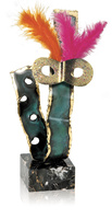 Trofeo roset de mascara de carnaval