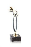 Trofeo silueta de baloncesto 