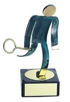 Trofeo squash latón