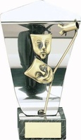 Trofeo teatro plateado