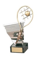Trofeo tenis hecho a mano