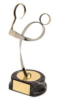 Trofeo tenis jugador en latón
