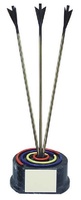 Trofeo tiro con arco tres flechas