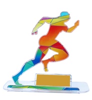Trofeo todos los deportes metacrilato a color