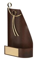 Trofeo voleibol trapecio aplique jugador