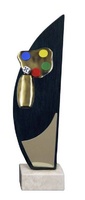 Trofeos para Parchis, tablero y fichas Messi