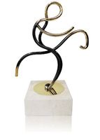 trofeo latón de hipica