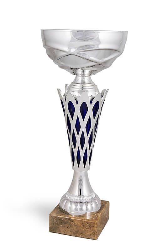 Copa Uva rejilla Bicolor en tonos platas y azules 