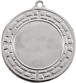 Medalla Deportiva de 50 mm Ø borde e hojas y disco deportivo 