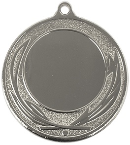 Medalla Deportiva de 50 mm Ø deportiva metálica. 