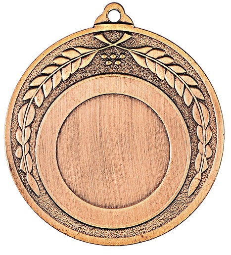 Medalla Deportiva de 50 mm Ø para personalizar con disco deportivo 