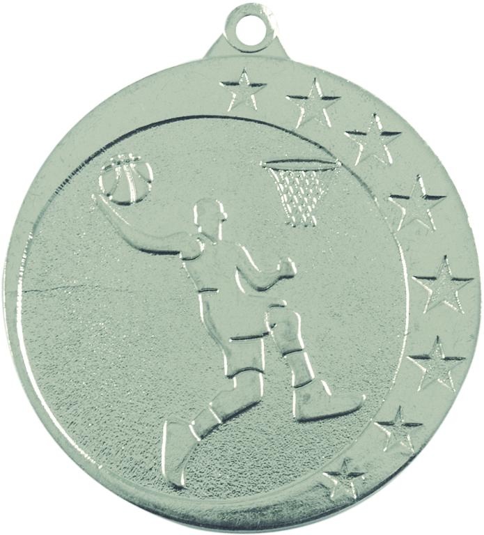 Medalla Monterroso metálica de 50mm Ø 