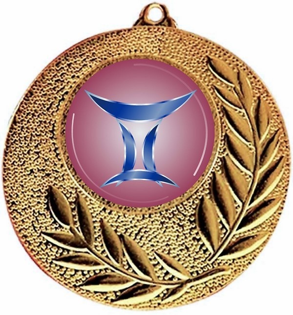 Medalla Páramo metálica de 40mm Ø 