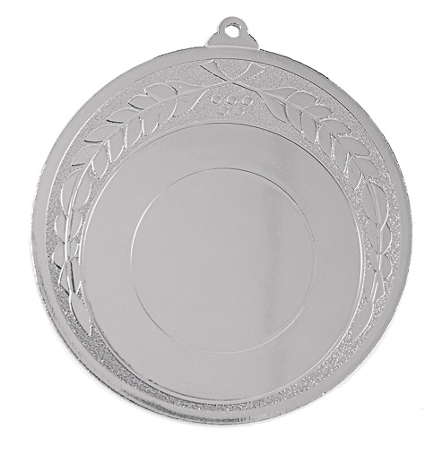 Medalla deportiva ramo de laurel en 70 mm Ø 