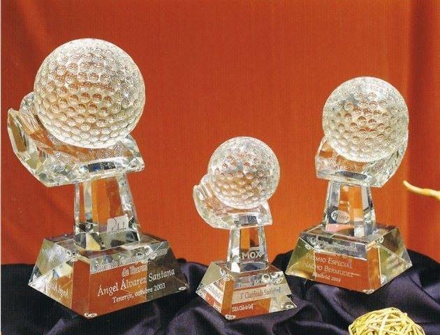 Trofeo Asiaticos Roca golf Cristal 