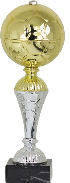 Trofeo Copa Dorada Futbol Cuerpo Plata 