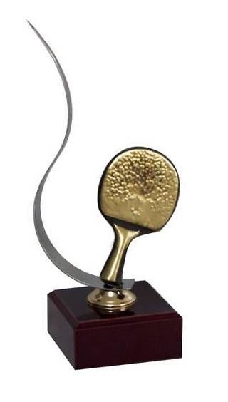 Trofeo Artesanal Laton Ping Pong 