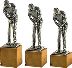 Trofeo Figura masculino de golf 