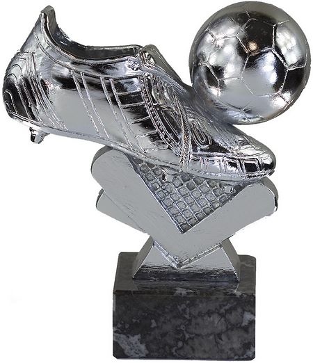 Trofeo Plateado bota de futbol 