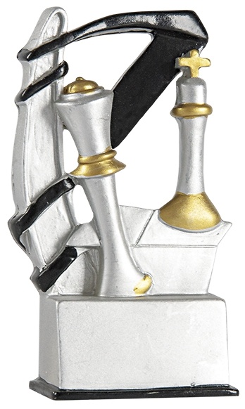 Trofeo artewow en resina para ajedrez 