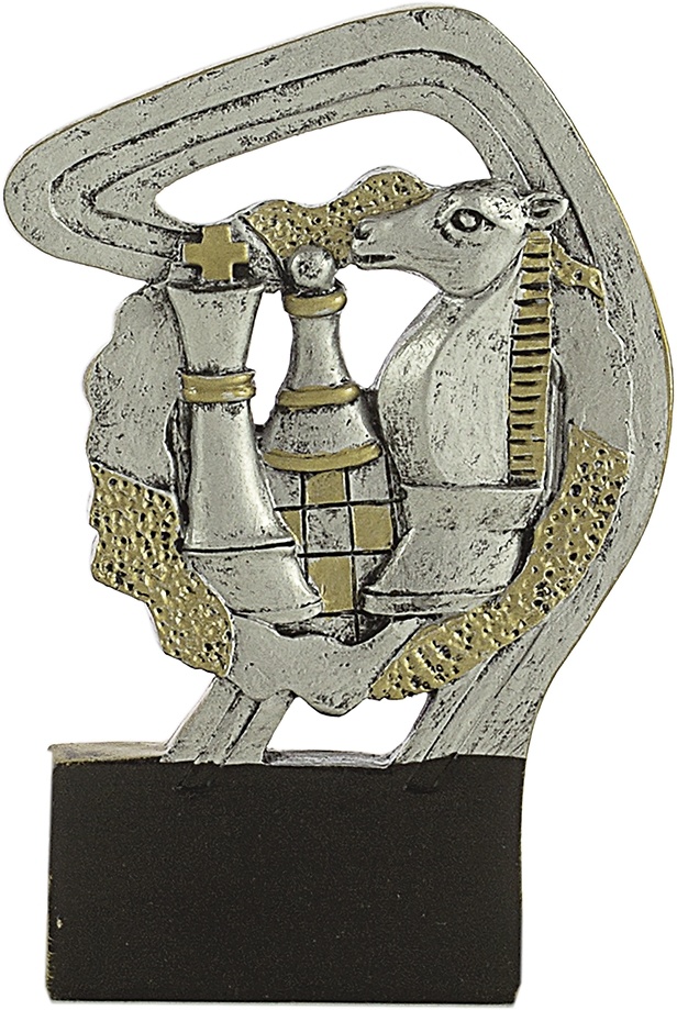Trofeo de ajedrez modelo Lions 