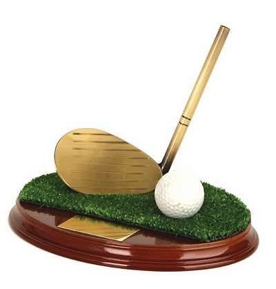 Trofeo golf palo y pelota 