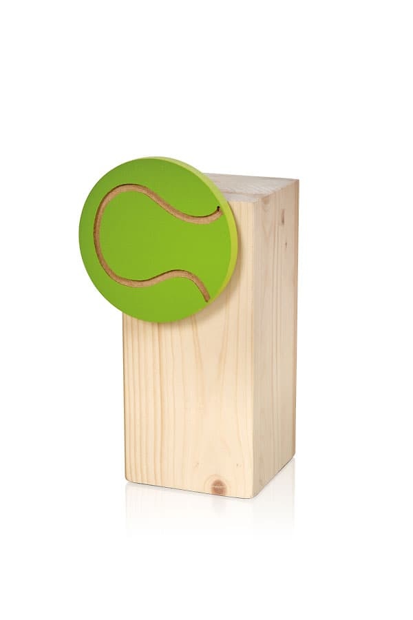 Trofeo modelo aliso madera tenis padel frontenis 