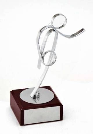 Trofeo Artesanal Laton Bolos 