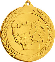 Medalla Deportiva de 50mm Ø para gimnasia