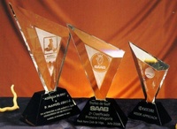 Trofeo Antamba Triangulo Cristal