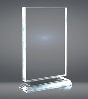 Trofeo de cristal. Modelo del mar