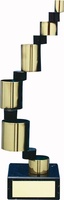 Trofeo diseño tubos pequeños