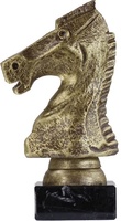 Trofeo dorado de ajedrez