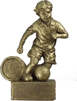 Trofeo niño de futbol