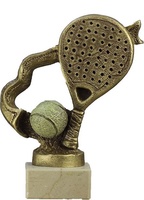 Trofeo raqueta de padel
