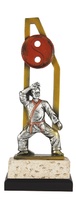 Trofeo realizado en resina de Karate.
