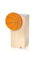 Trofeo taco madera de pino aliso para baloncesto